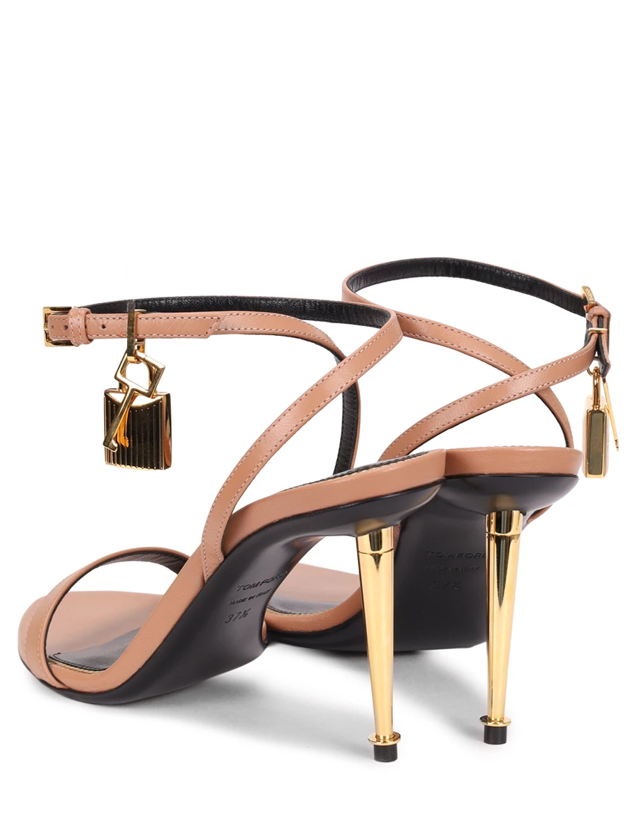 Босоножки кожаные Padlock