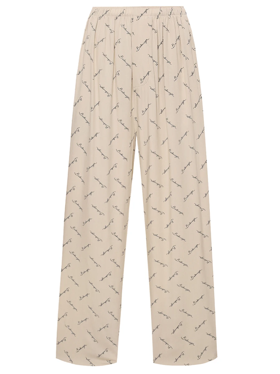 Брюки шелковые