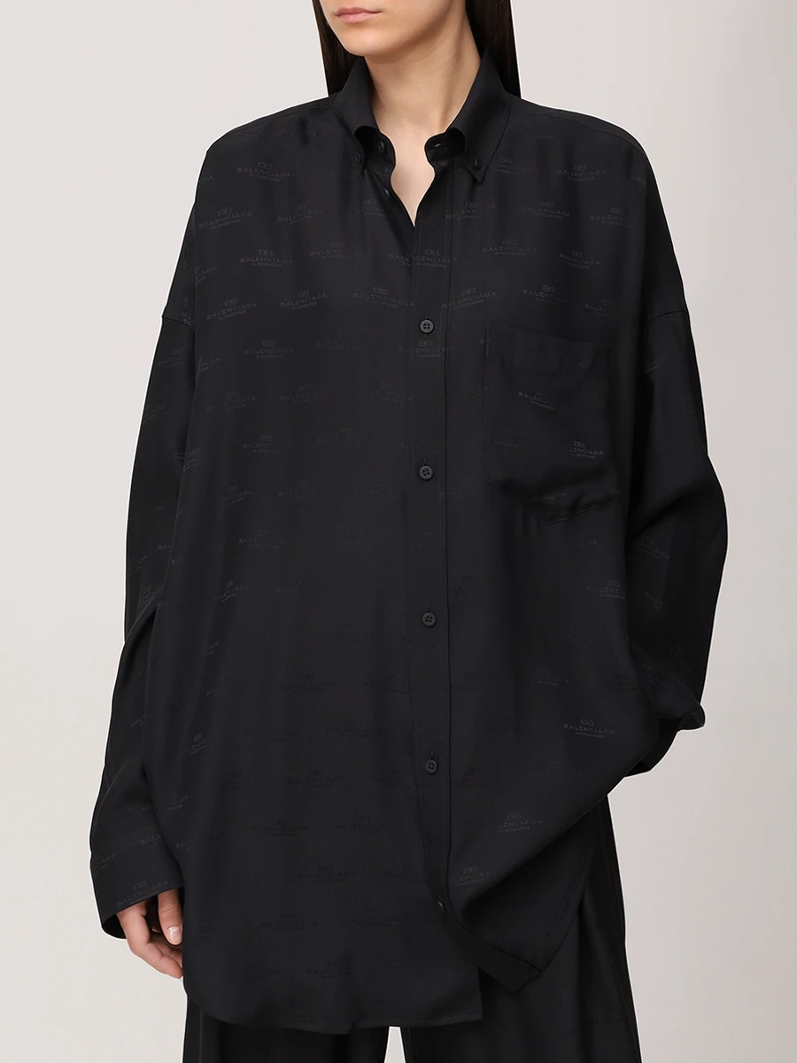 Рубашка шелковая