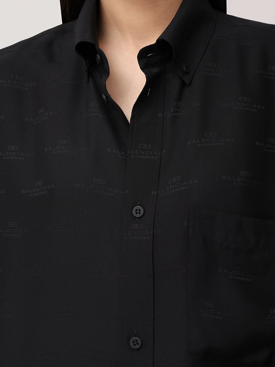 Рубашка шелковая