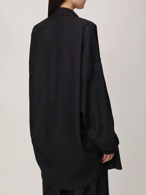 Рубашка шелковая BALENCIAGA