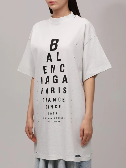 Футболка хлопковая BALENCIAGA