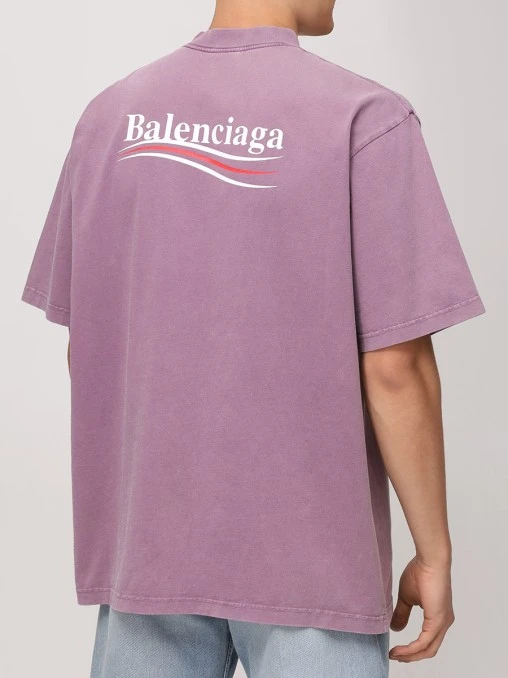 Футболка хлопковая BALENCIAGA