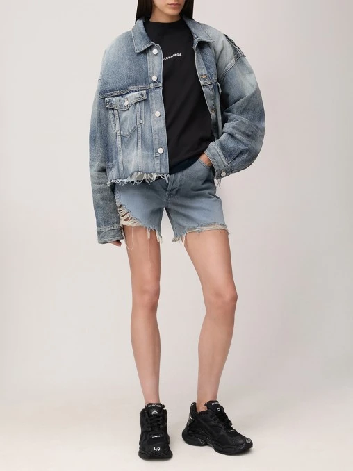 Футболка хлопковая BALENCIAGA