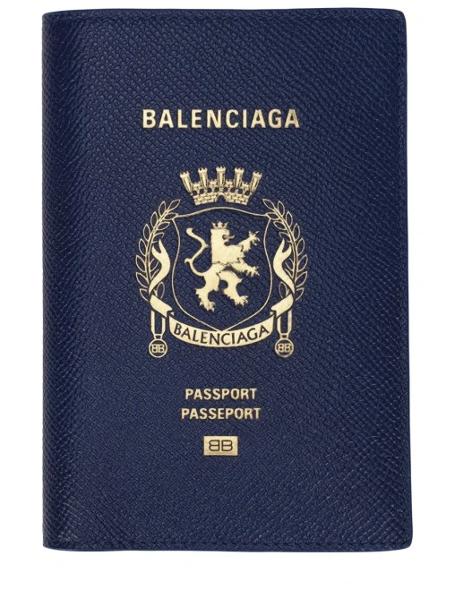 Обложка для документов кожаная BALENCIAGA
