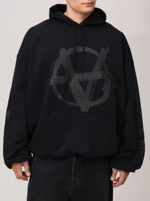 Худи хлопковое VETEMENTS