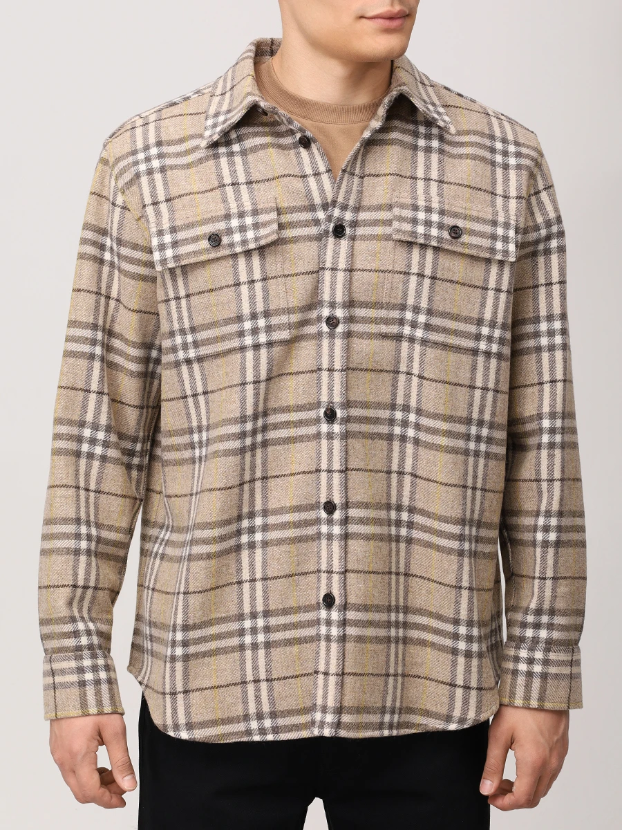 Рубашка шерстяная