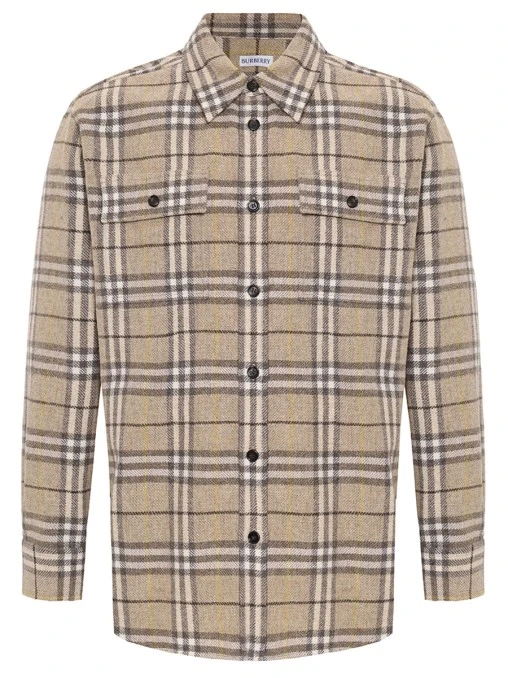 Рубашка шерстяная BURBERRY