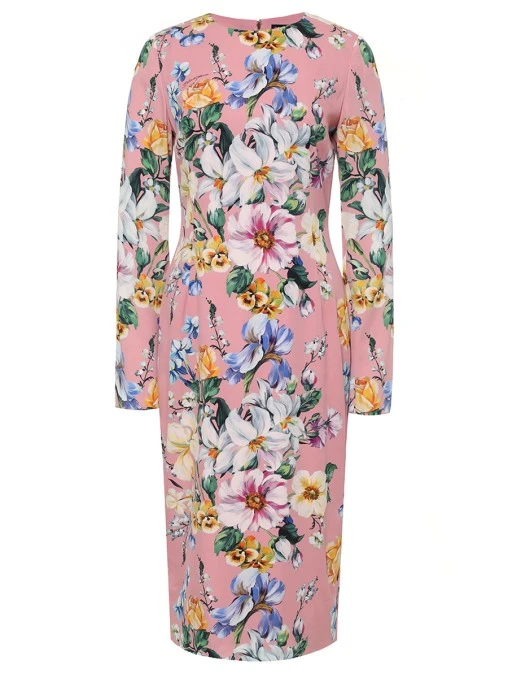 Платье шелковое DOLCE & GABBANA