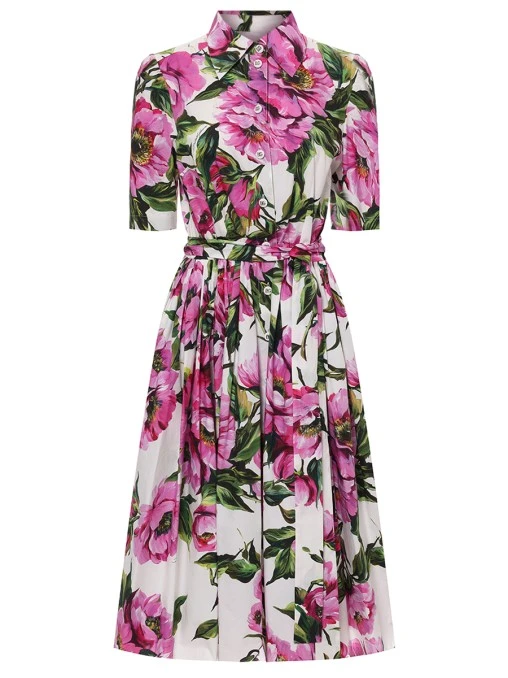 Платье хлопковое DOLCE & GABBANA