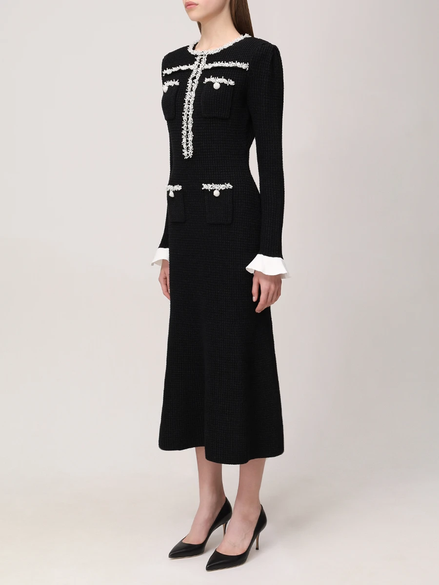 Платье с люрексом