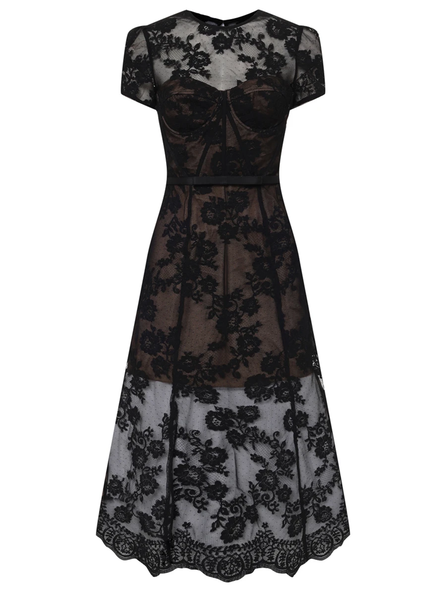 Платье кружевное