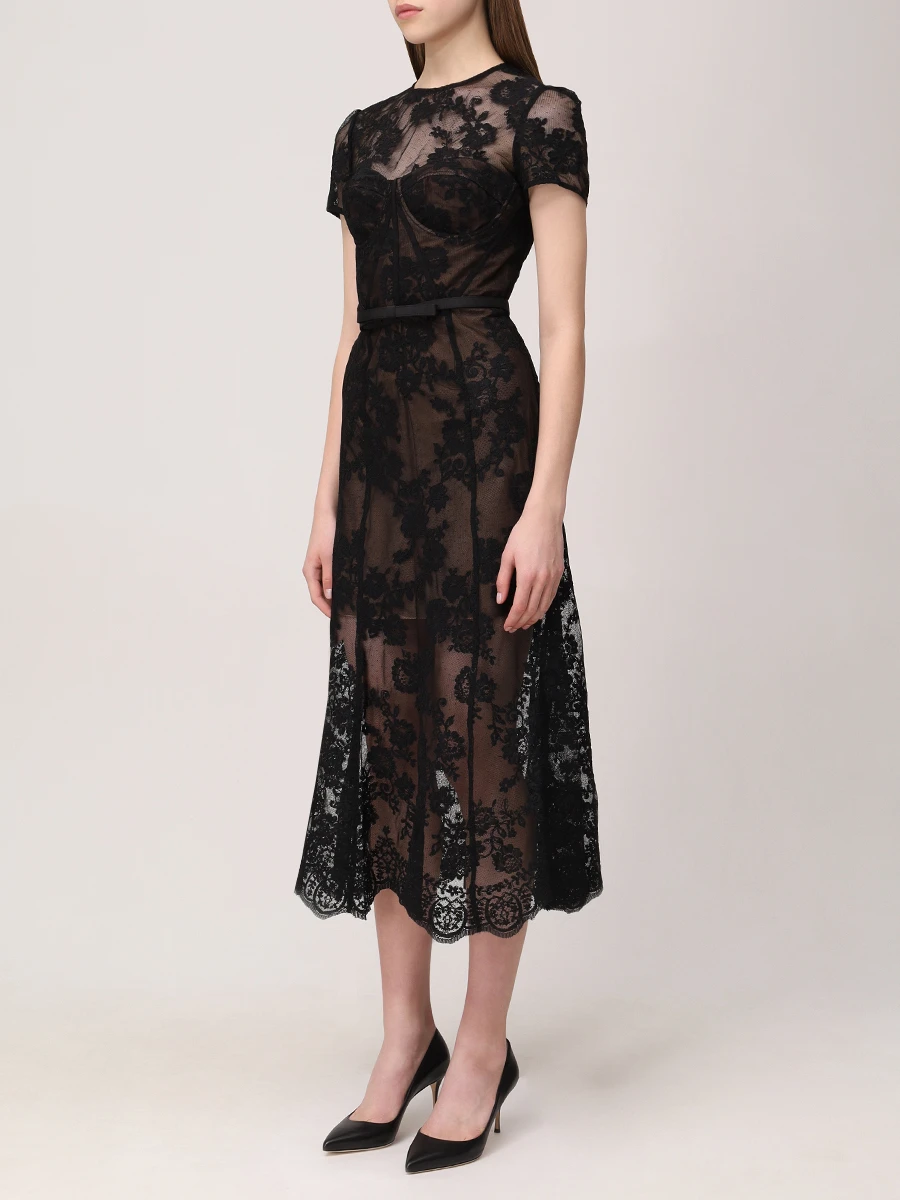 Платье кружевное