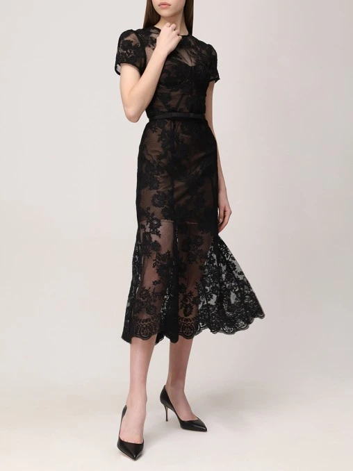 Платье кружевное SELF-PORTRAIT