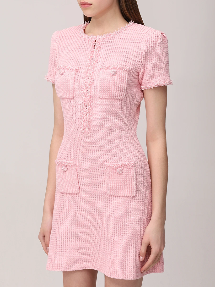 Платье с люрексом