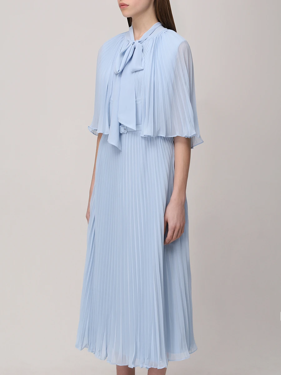 Платье плиссированное