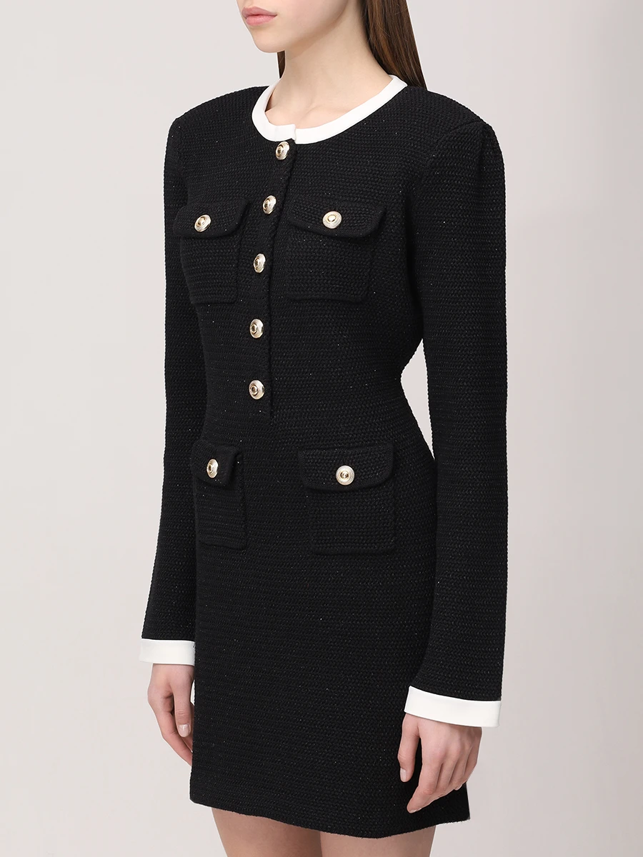 Платье с люрексом