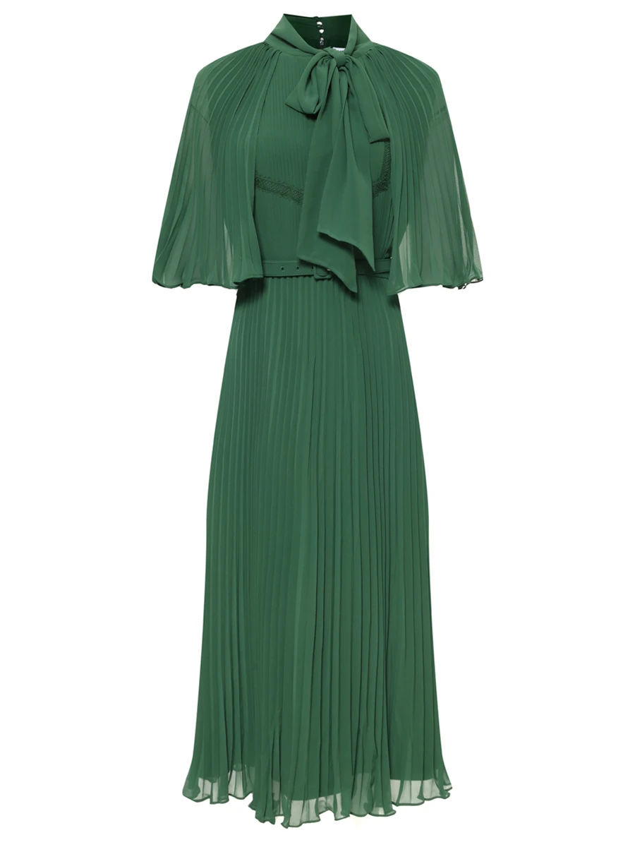 Платье плиссированное