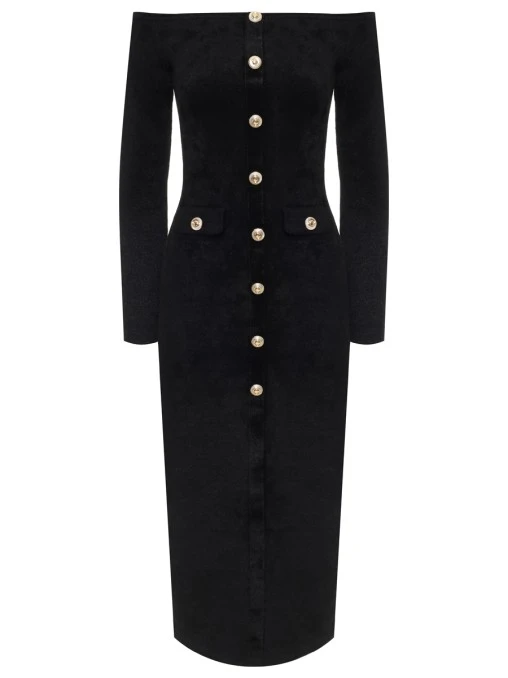 Платье из вискозы SELF-PORTRAIT