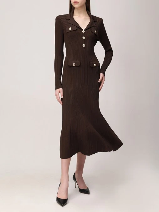 Платье из вискозы SELF-PORTRAIT