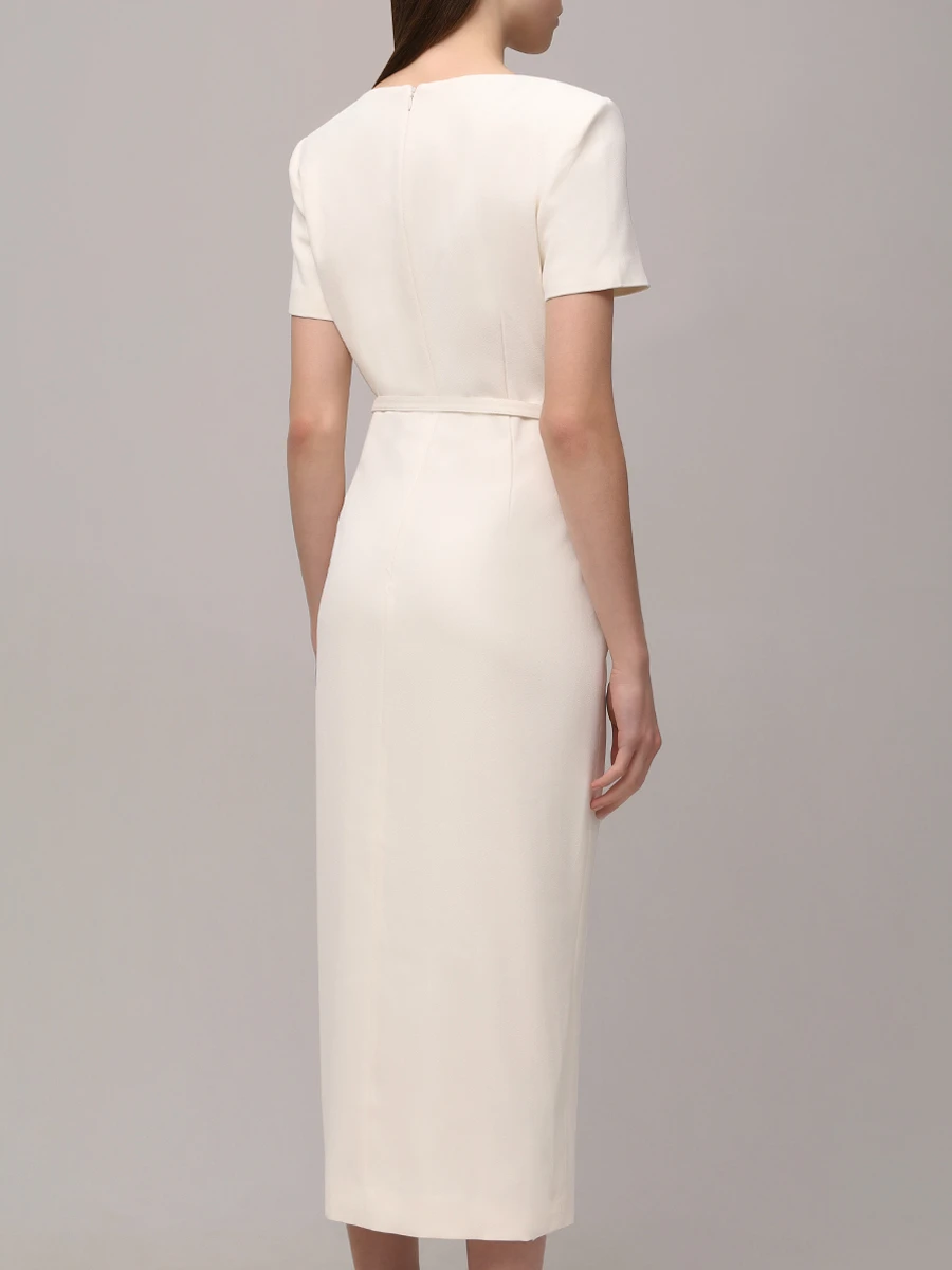 Платье однотонный