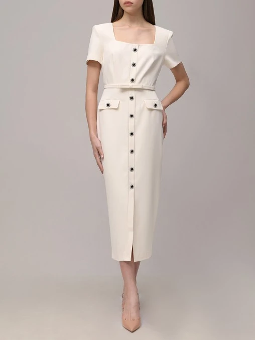 Платье однотонный SELF-PORTRAIT