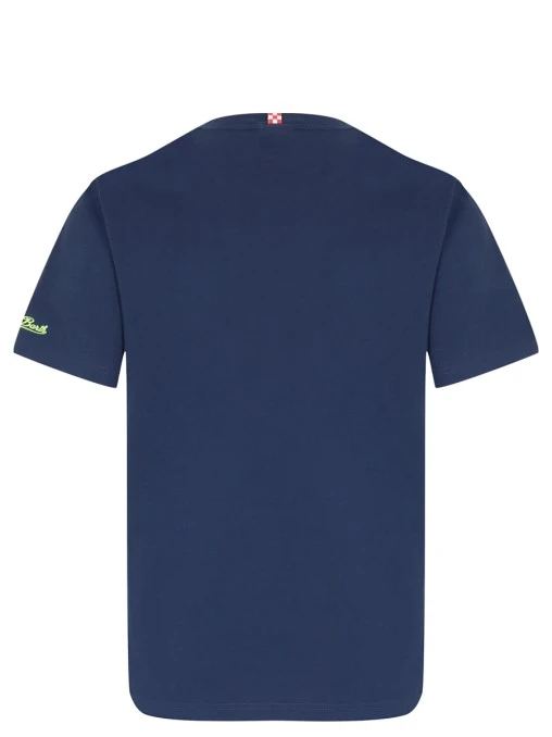 Футболка хлопковая с принтом MC2 SAINT BARTH