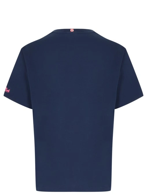 Футболка хлопковая с принтом MC2 SAINT BARTH