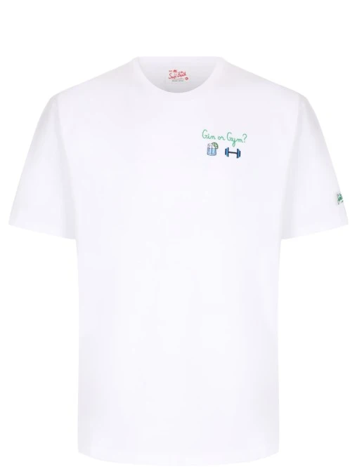 Футболка хлопковая MC2 SAINT BARTH