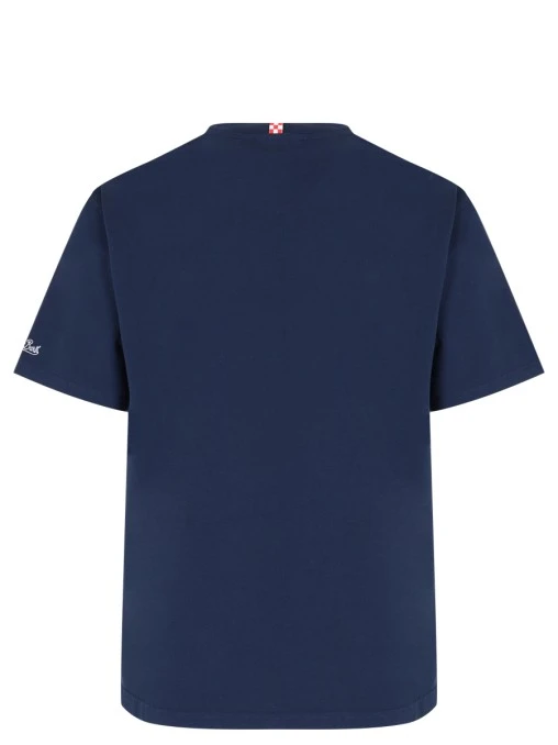 Футболка хлопковая с принтом MC2 SAINT BARTH