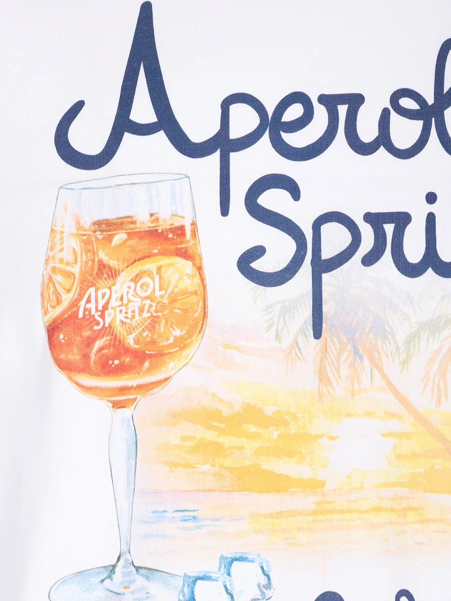 Футболка хлопковая с принтом