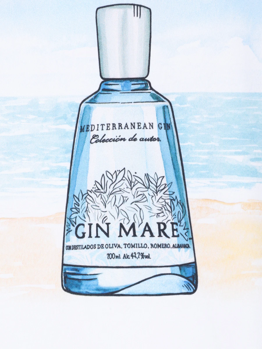 Футболка хлопковая с принтом