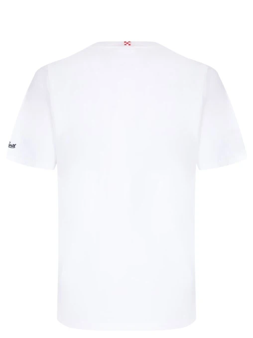 Футболка хлопковая с принтом MC2 SAINT BARTH