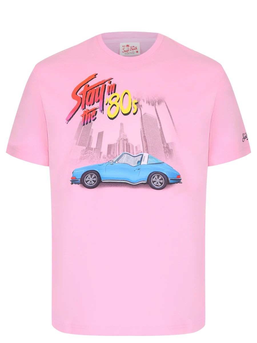 Футболка хлопковая с принтом