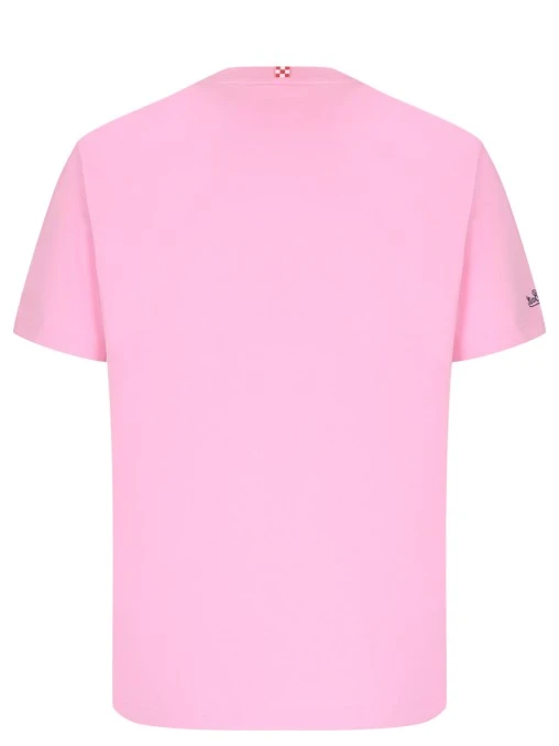 Футболка хлопковая с принтом MC2 SAINT BARTH