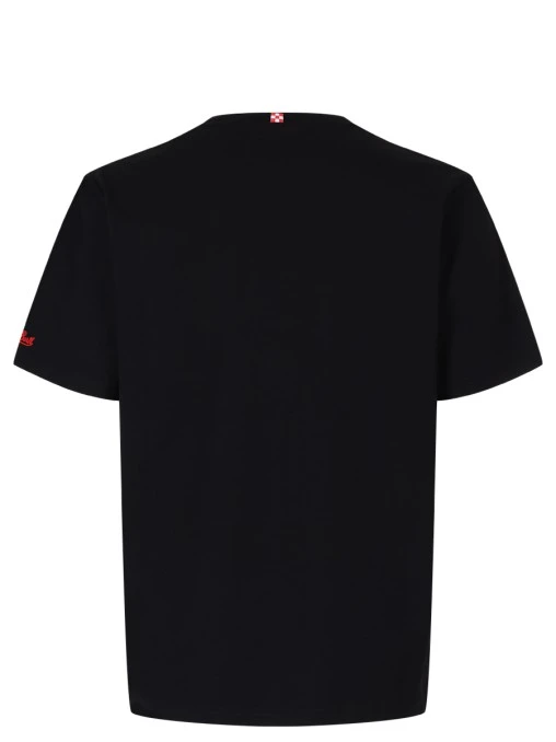 Футболка хлопковая с принтом MC2 SAINT BARTH