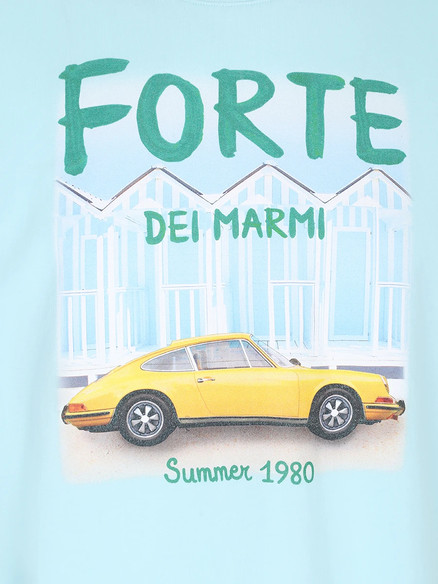 Футболка хлопковая с принтом