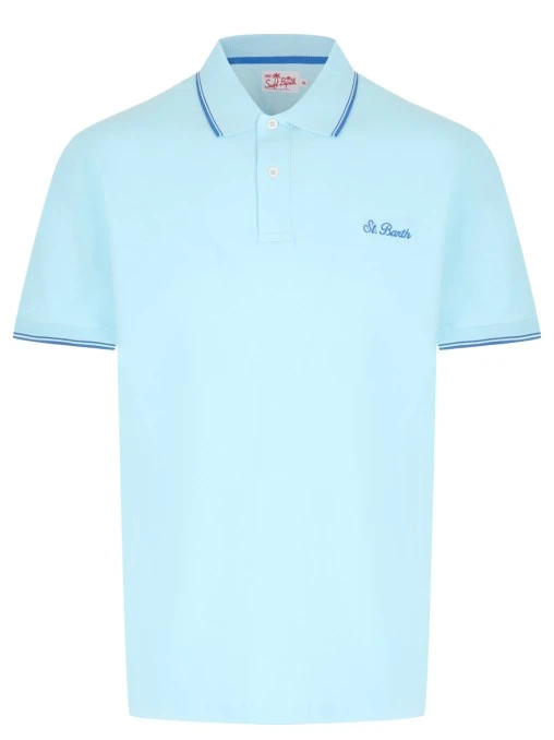 Поло хлопковое MC2 SAINT BARTH