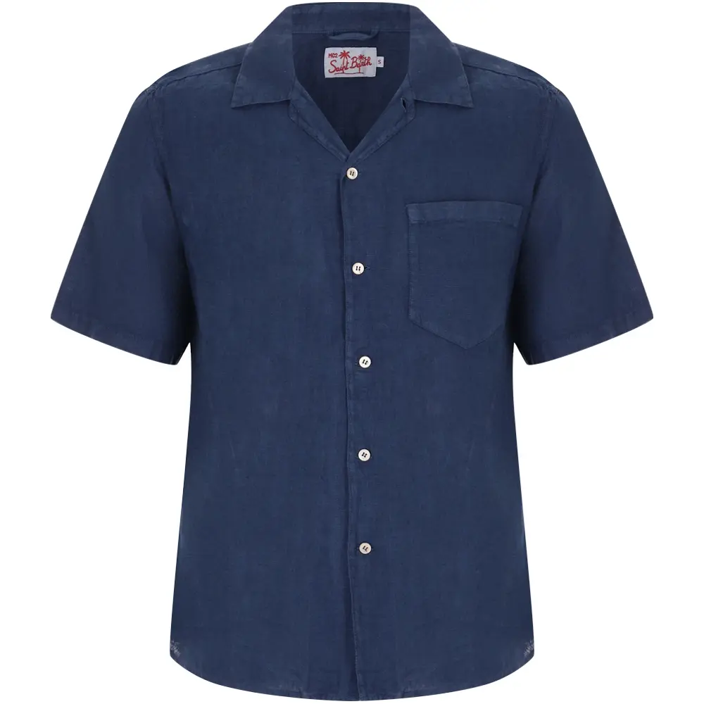 Рубашка Regular Fit льняная