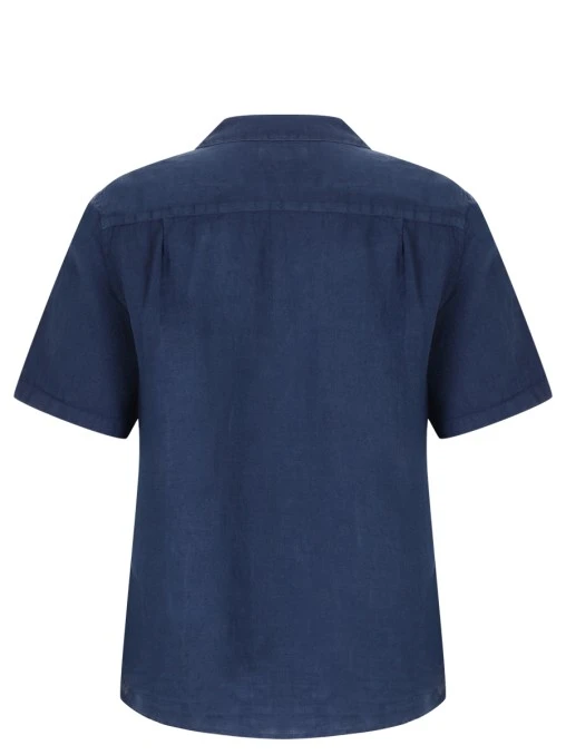 Рубашка Regular Fit льняная MC2 SAINT BARTH