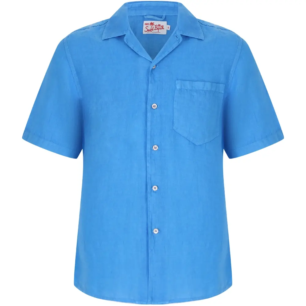 Рубашка Regular Fit льняная