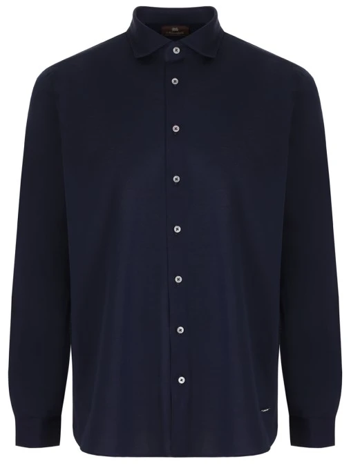 Рубашка Slim Fit хлопковая ENRICO MANDELLI