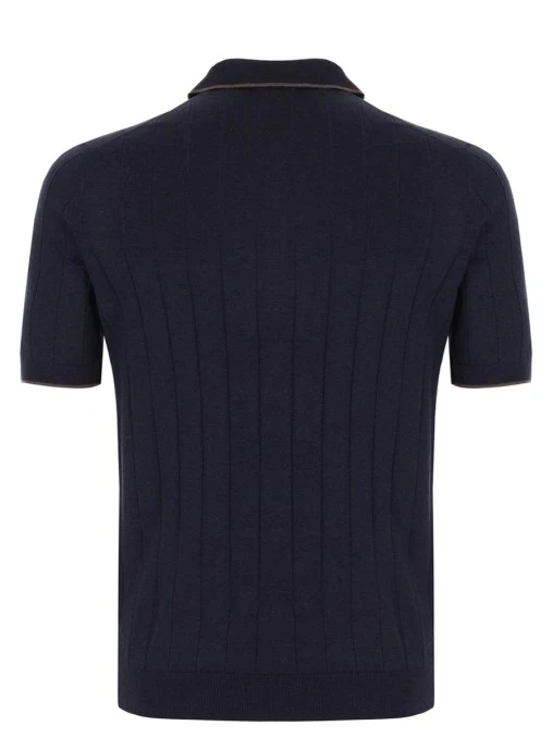 Поло шелковое ENRICO MANDELLI