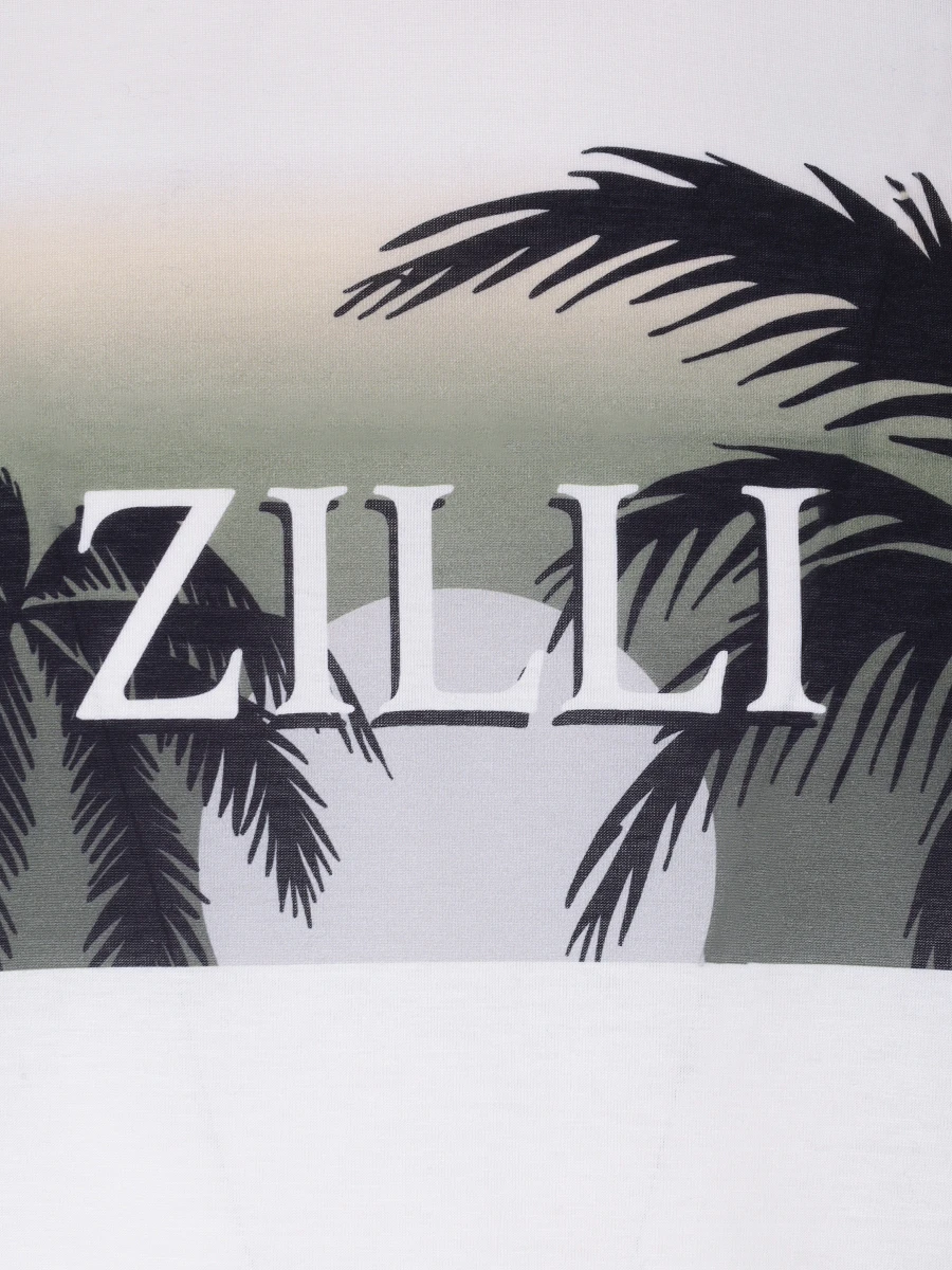 Футболка хлопковая с принтом