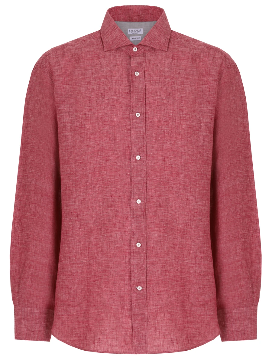 Рубашка Slim Fit льняная