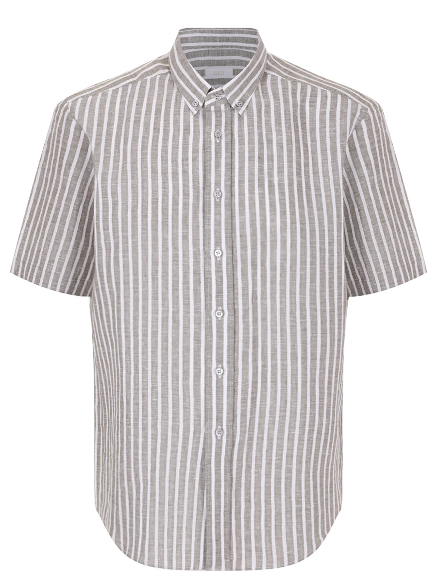 Рубашка Slim Fit льняная