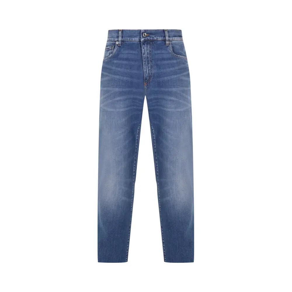 Джинсы Slim Fit хлопковые