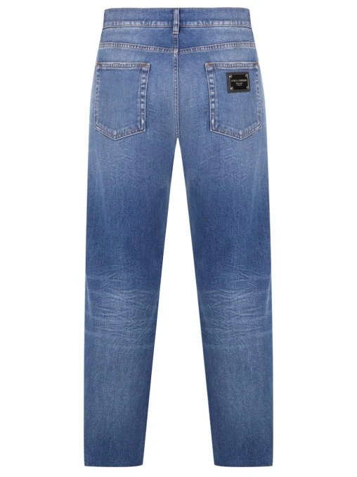 Джинсы Slim Fit хлопковые DOLCE & GABBANA