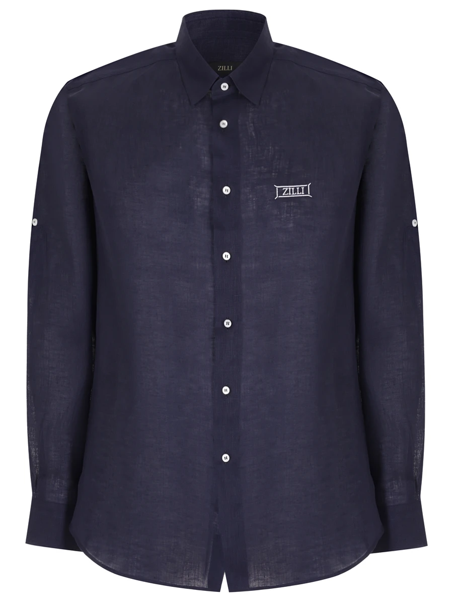 Рубашка Slim Fit льняная