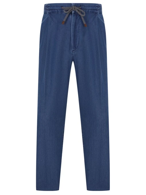 Брюки хлопковые BRUNELLO CUCINELLI